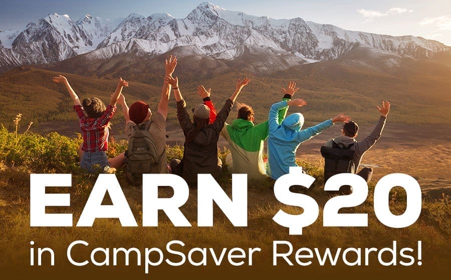 Earn \\$20 in CampSaver Rewards!