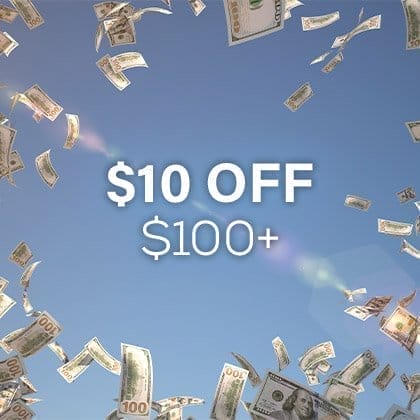 \\$10 OFF