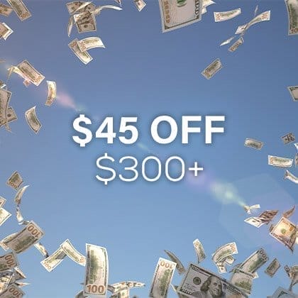 \\$45 OFF