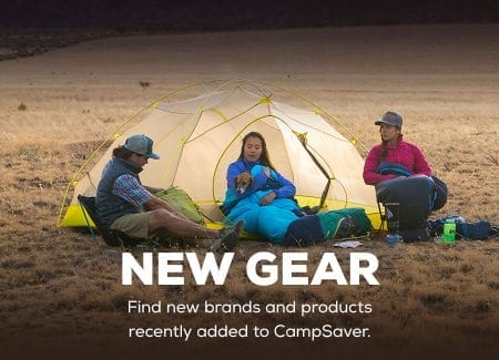 CampSaver New Gear