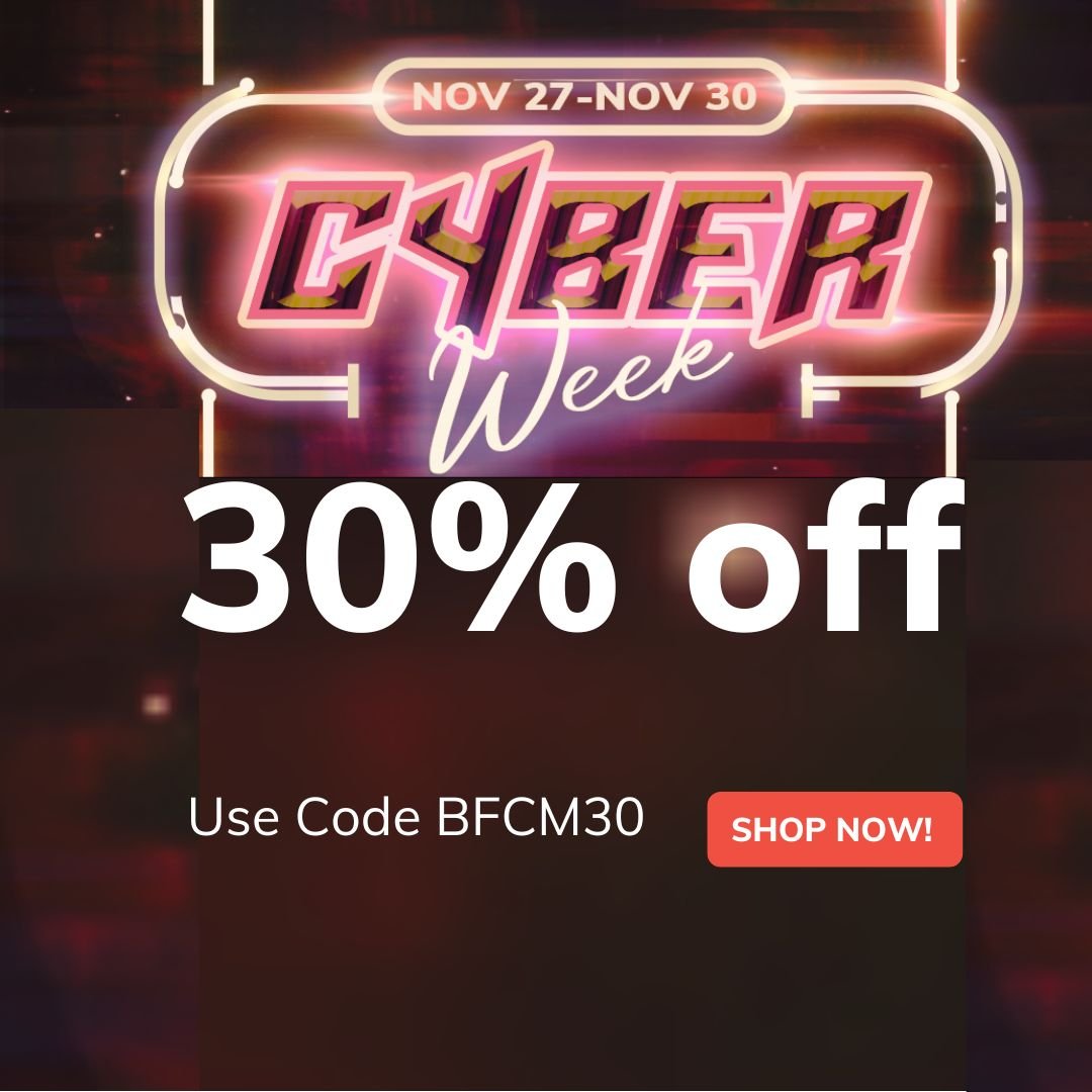 Cyber week sale last call