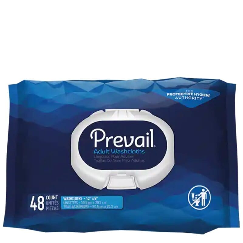 Image of Prevail Wipes & Adult Washcloths with Lotion