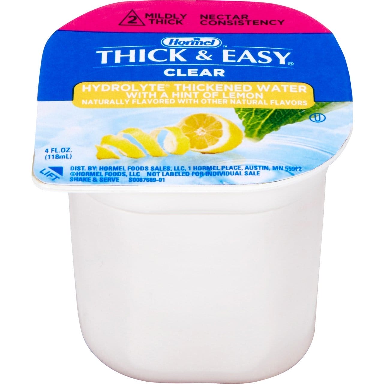Image of Thick & Easy Hydrolyte Thickened Water, Nectar Consistency