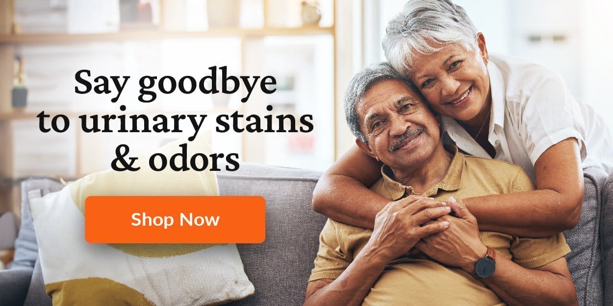 Say goodbye to urinary stains & odors