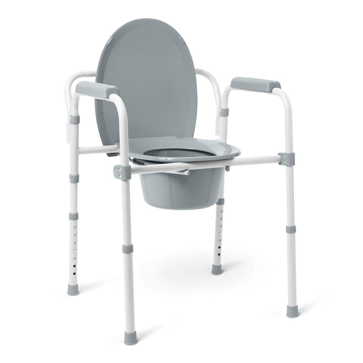 Image of Medline 3-in-1 Steel Folding Commode