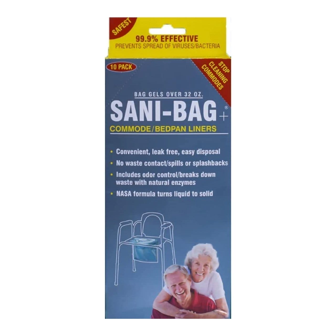 Image of Sani-Bag+ Commode Liner