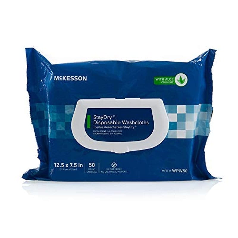 Image of McKesson StayDry Disposable Wipes