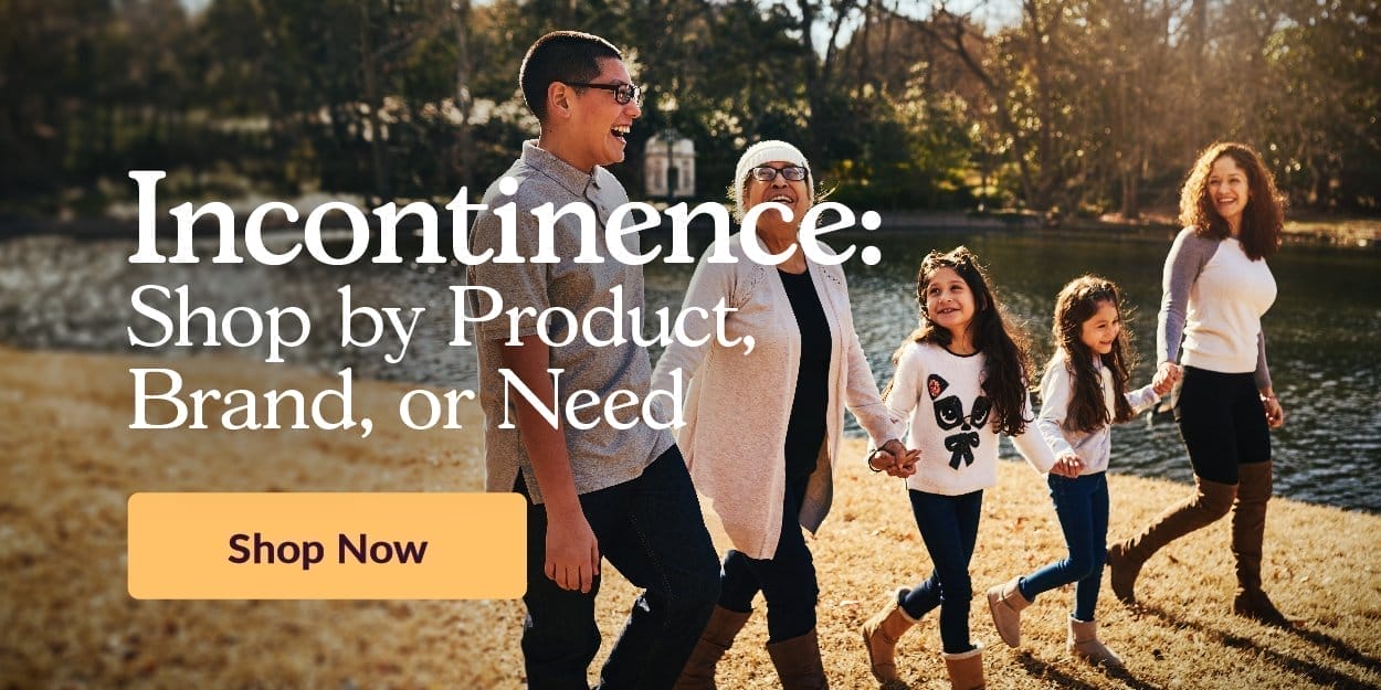 Incontinence: Shop by Product, Brand, or Need