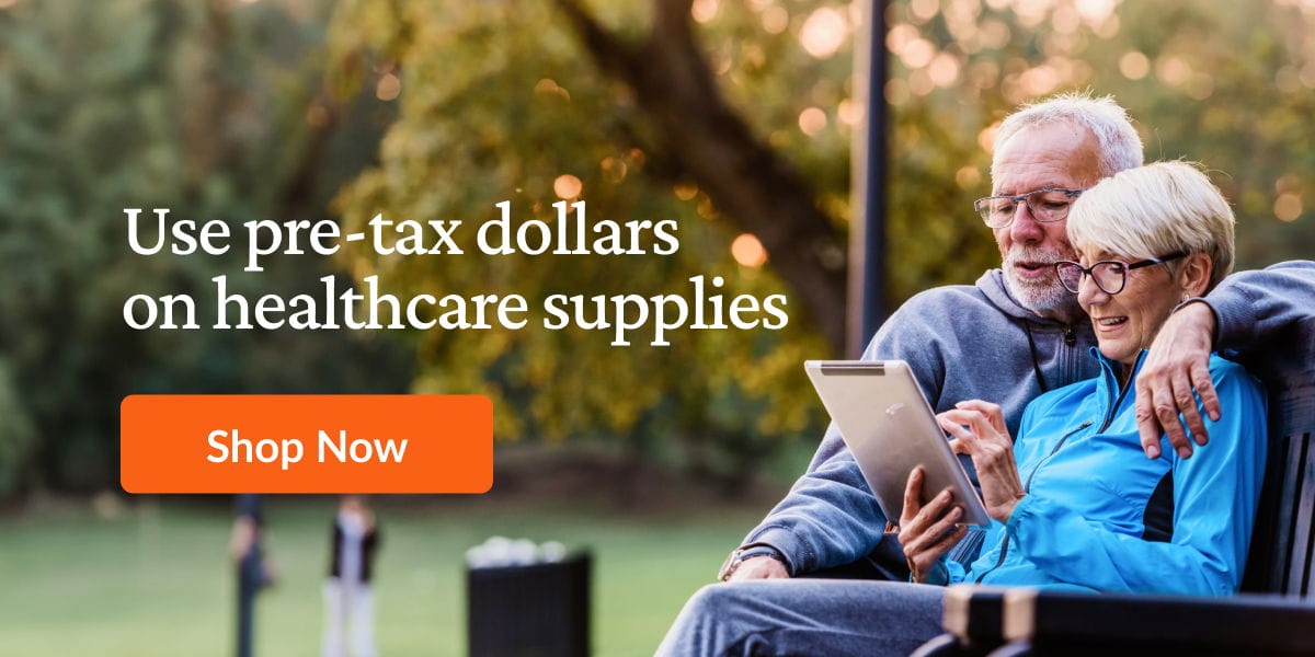 Use pre-tax dollars on healthcare supplies