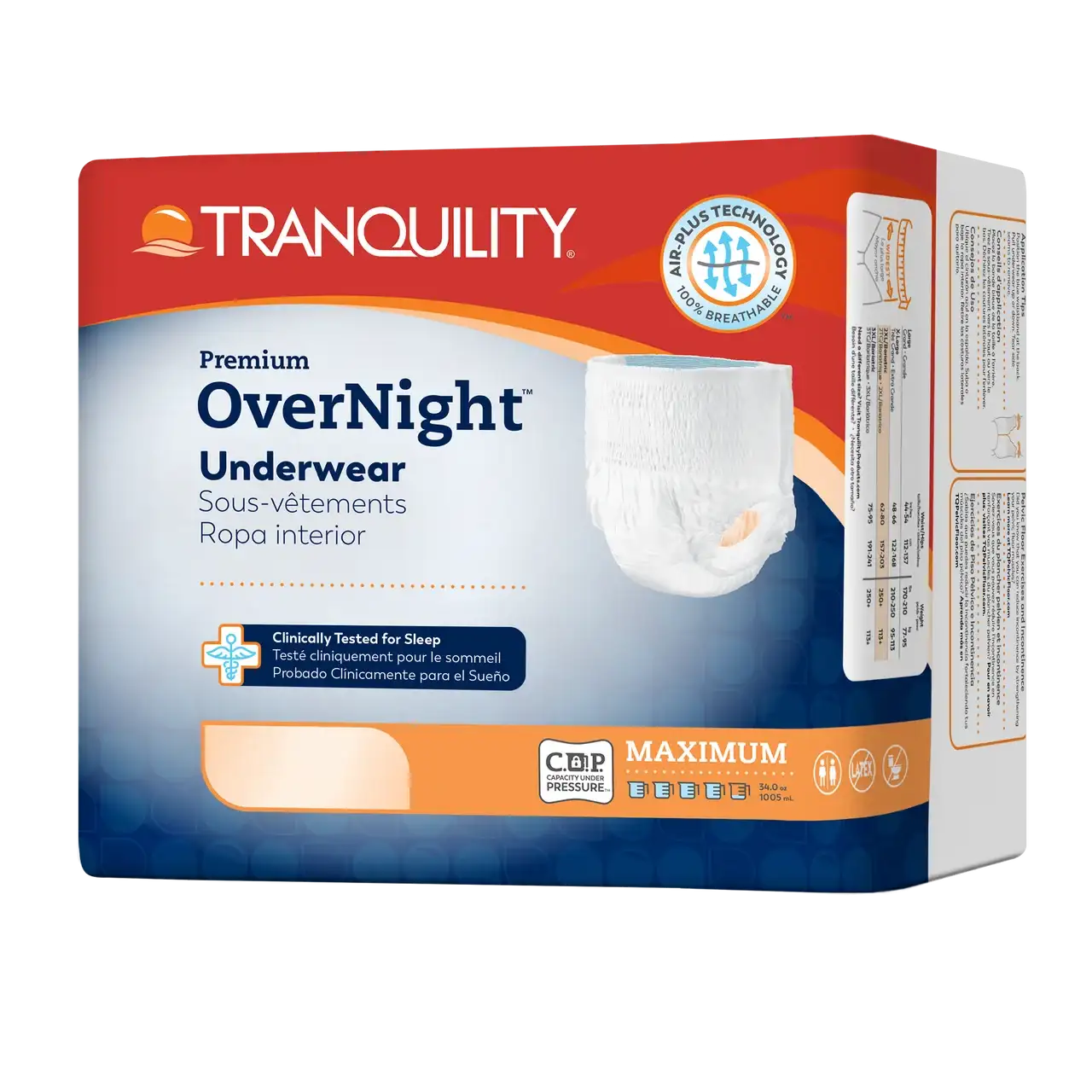 Image of Tranquility Overnight Disposable Underwear