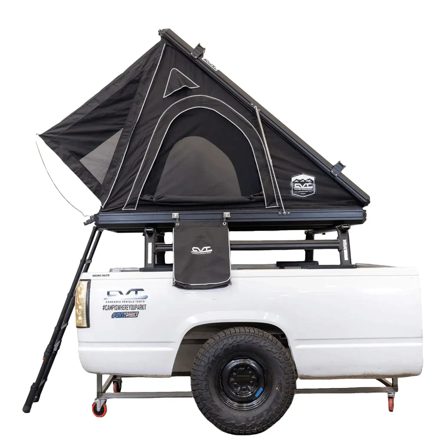 Image of Mt. Hood Aluminum Hardshell Rooftop Tent: Double-Channel