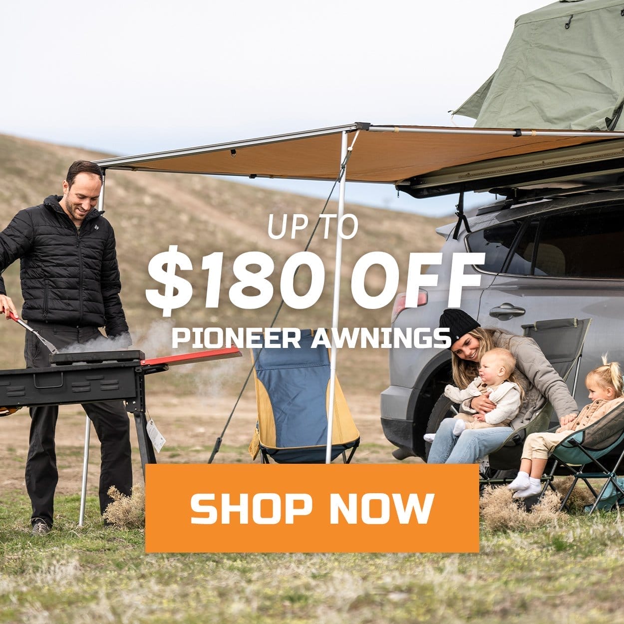 Up to \\$180 off Pioneer Awnings