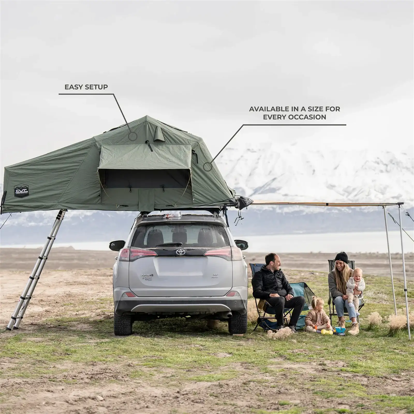 Image of Pioneer Softshell Rooftop Tent