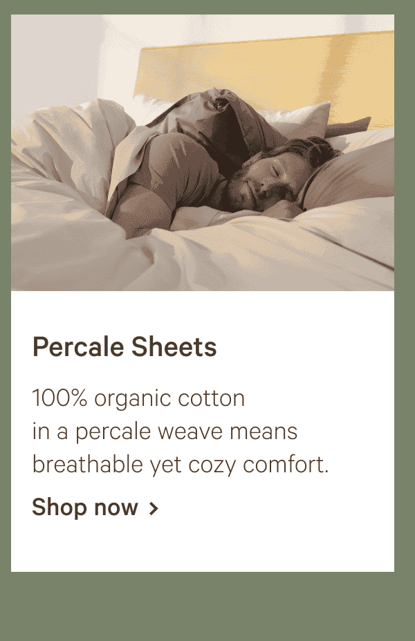 Percale sheets