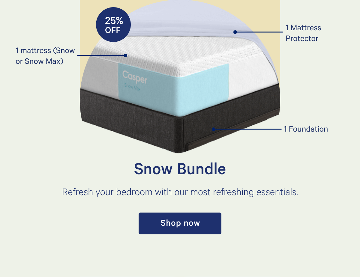 Snow Bundle >> Refresh your bedroom with our most refreshing essentials. >> Shop now >>