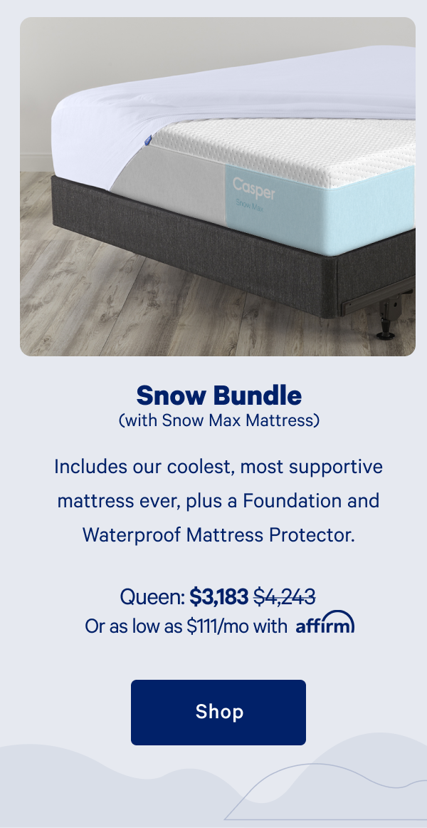 Snow Bundle >> Shop >>