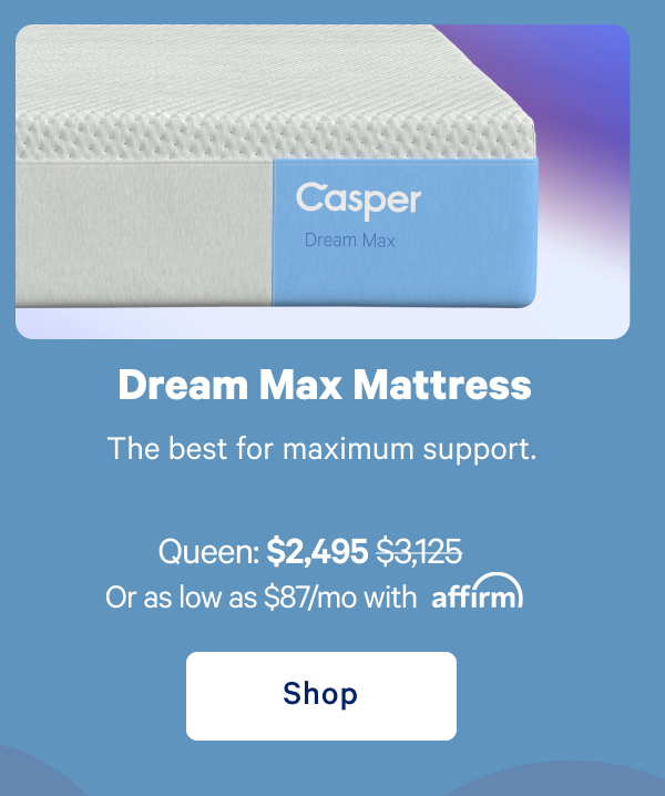 Dream Max Mattress >> Shop now >>