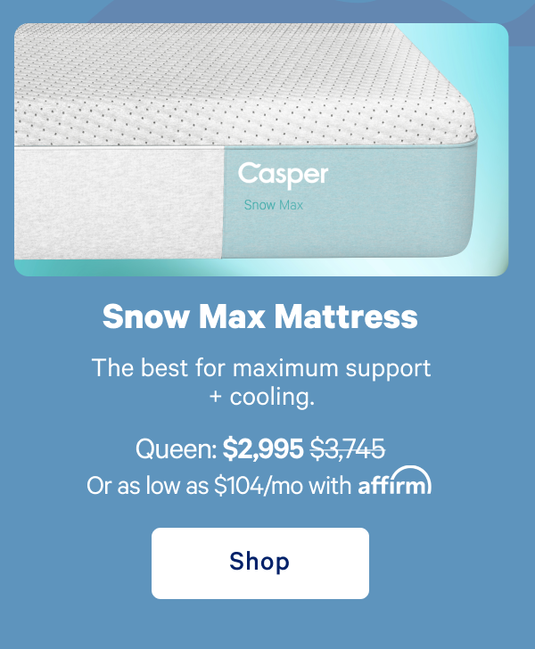 Snow Max Mattress >> Shop now >>