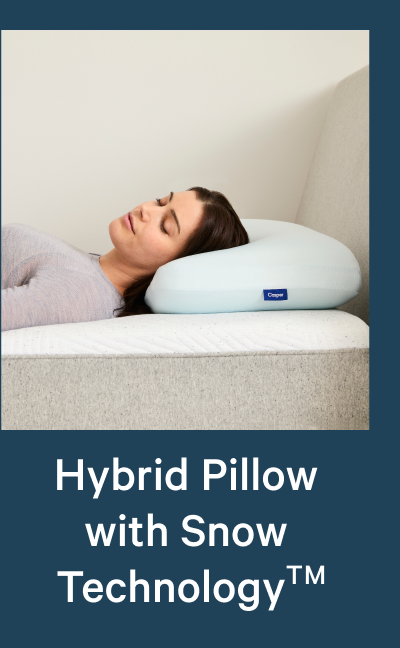 Hybrid Pillow with Snow Technology >> 