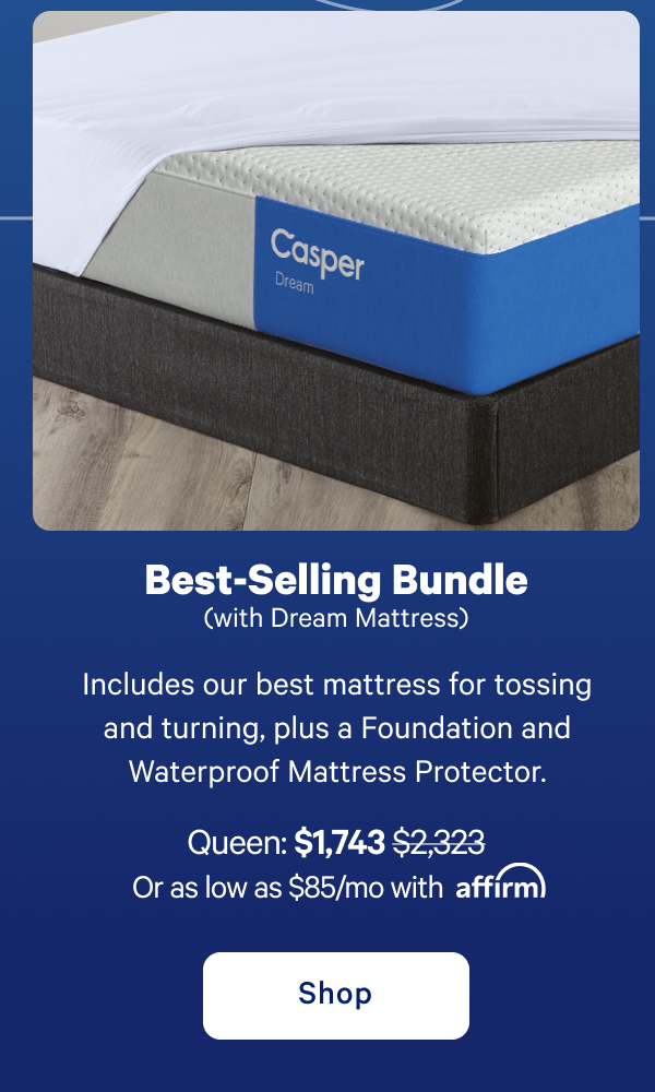 Beset-Selling Bundle (with Dream Mattress) >> Shop >>