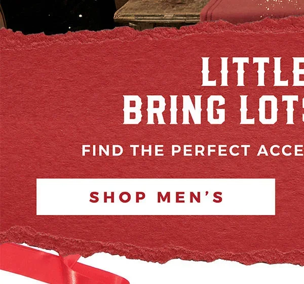 Little Gifts Bring Lots of Cheer | Find the Perfect Accessories for Him & Her | Shop Men's