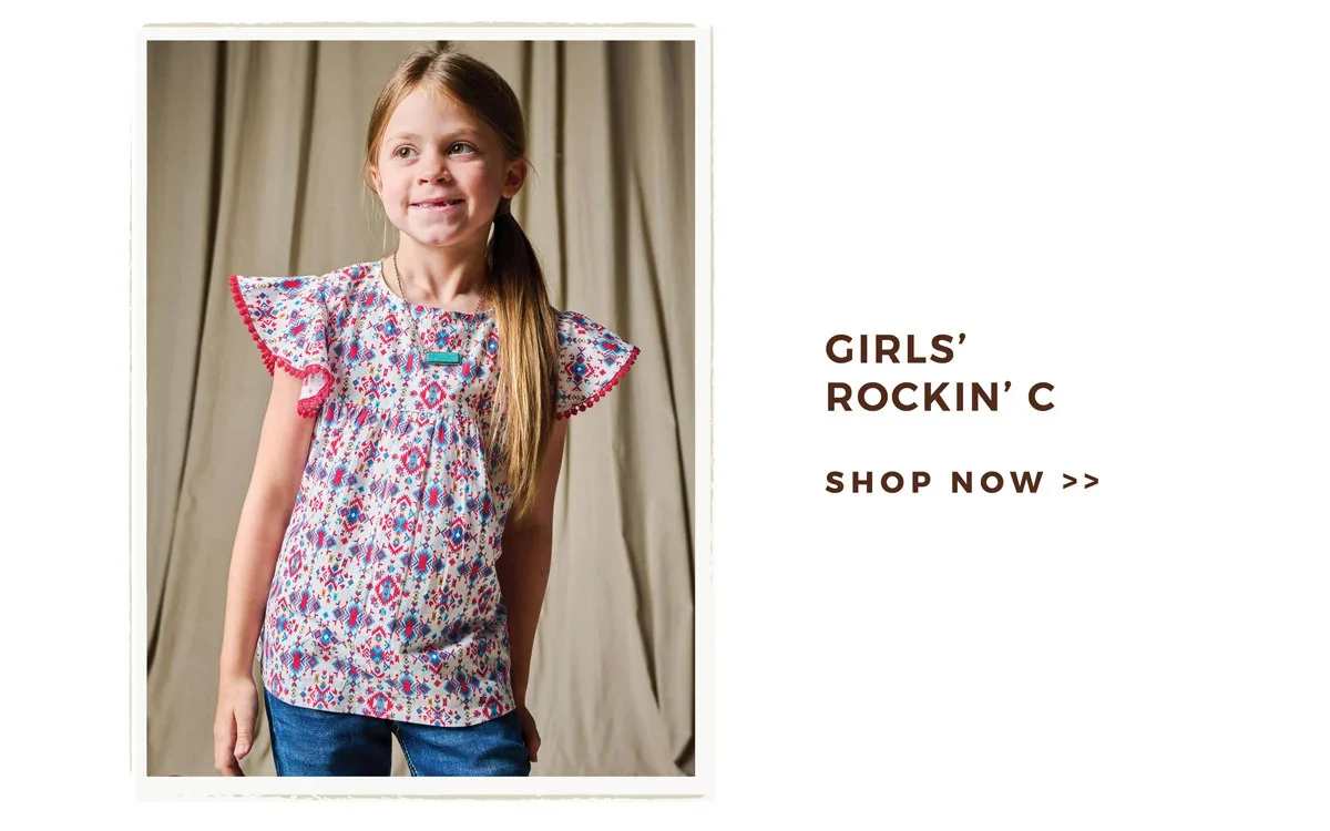 Girls' Rockin' C | Shop now >>