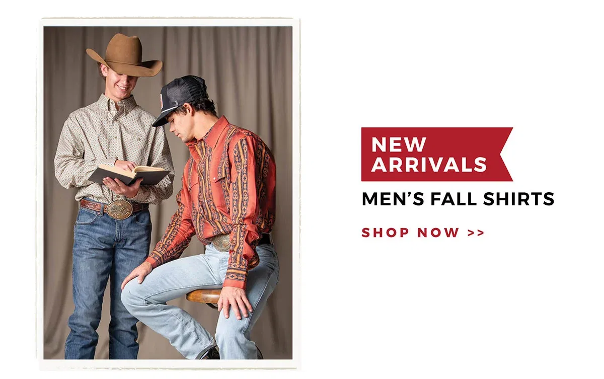 New Arrivals | Men's Fall Shirts | Shop now >>