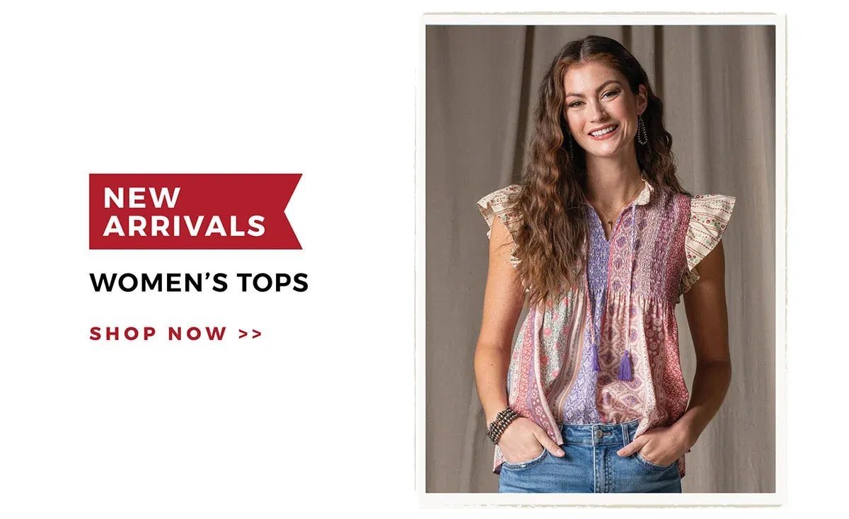 New Arrivals | Women's Tops | Shop now >>