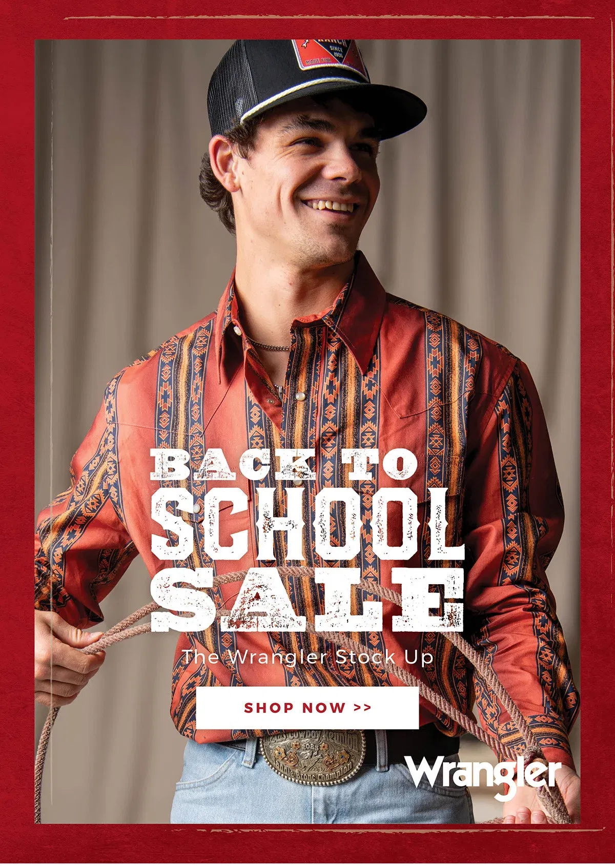 Back to School Sale | The Wrangler Stock Up | Shop now >> | Wrangler