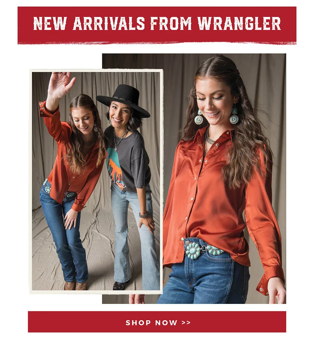 New Arrivals from Wrangler | Shop now >>