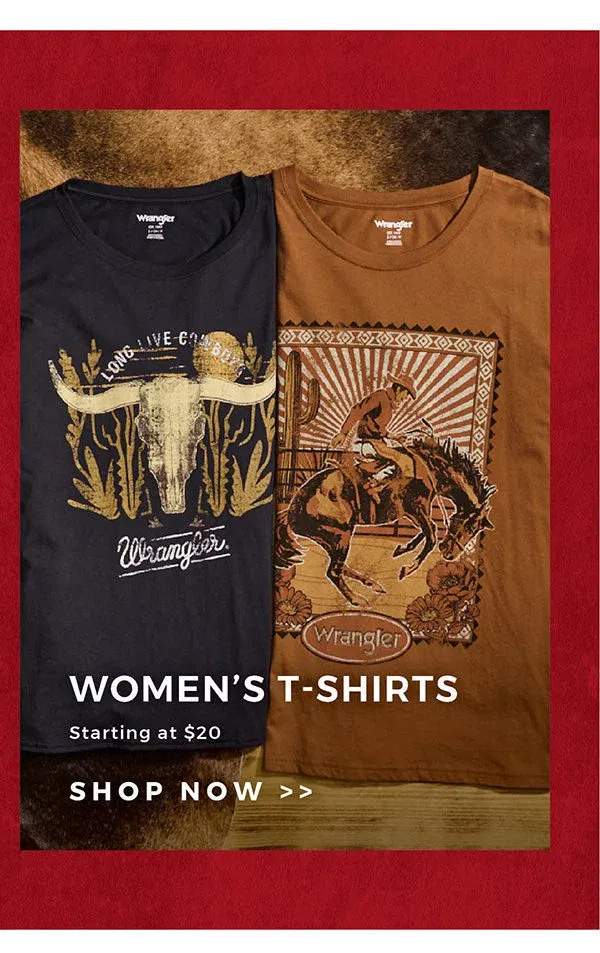 Women's T-Shirts | Starting at \\$20 | Shop now >>