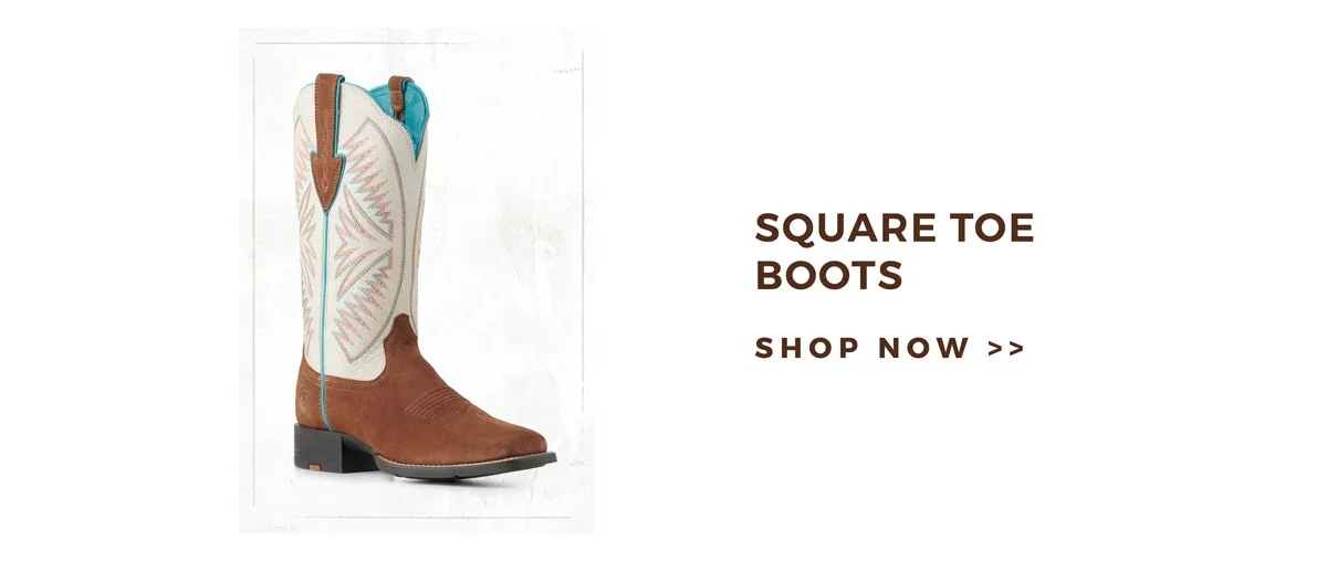 Square Toe Boots | Shop Now