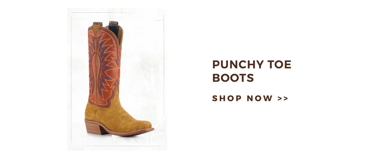 Punchy Toe Boots | Shop Now