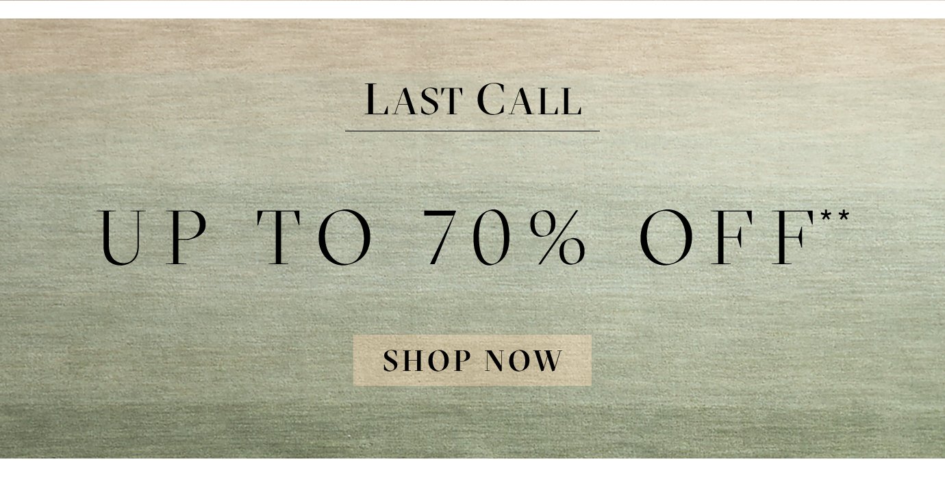 UP TO 70% OFF**