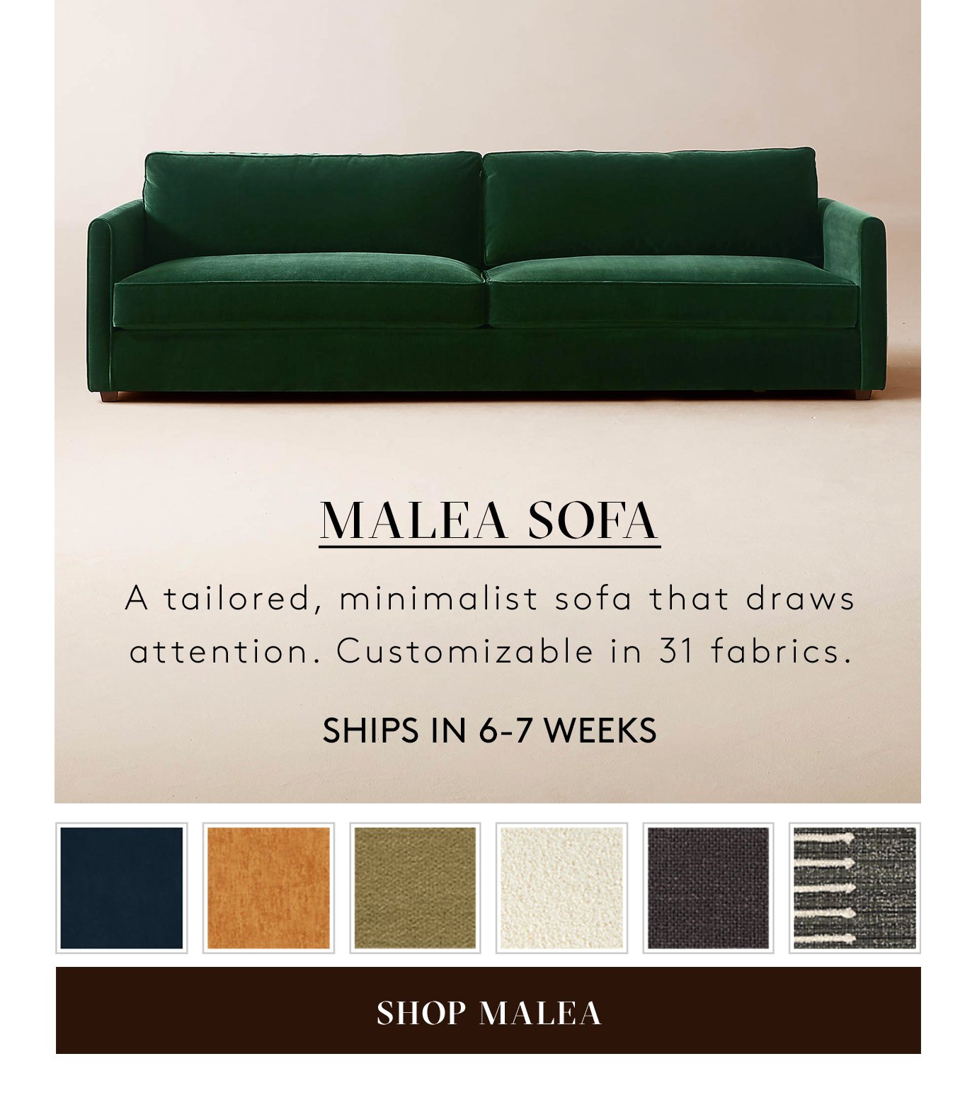 SHOP MALEA