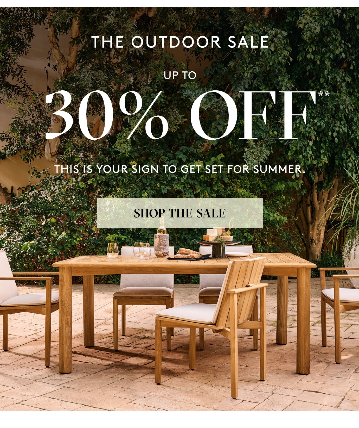 The Outdoor Sale