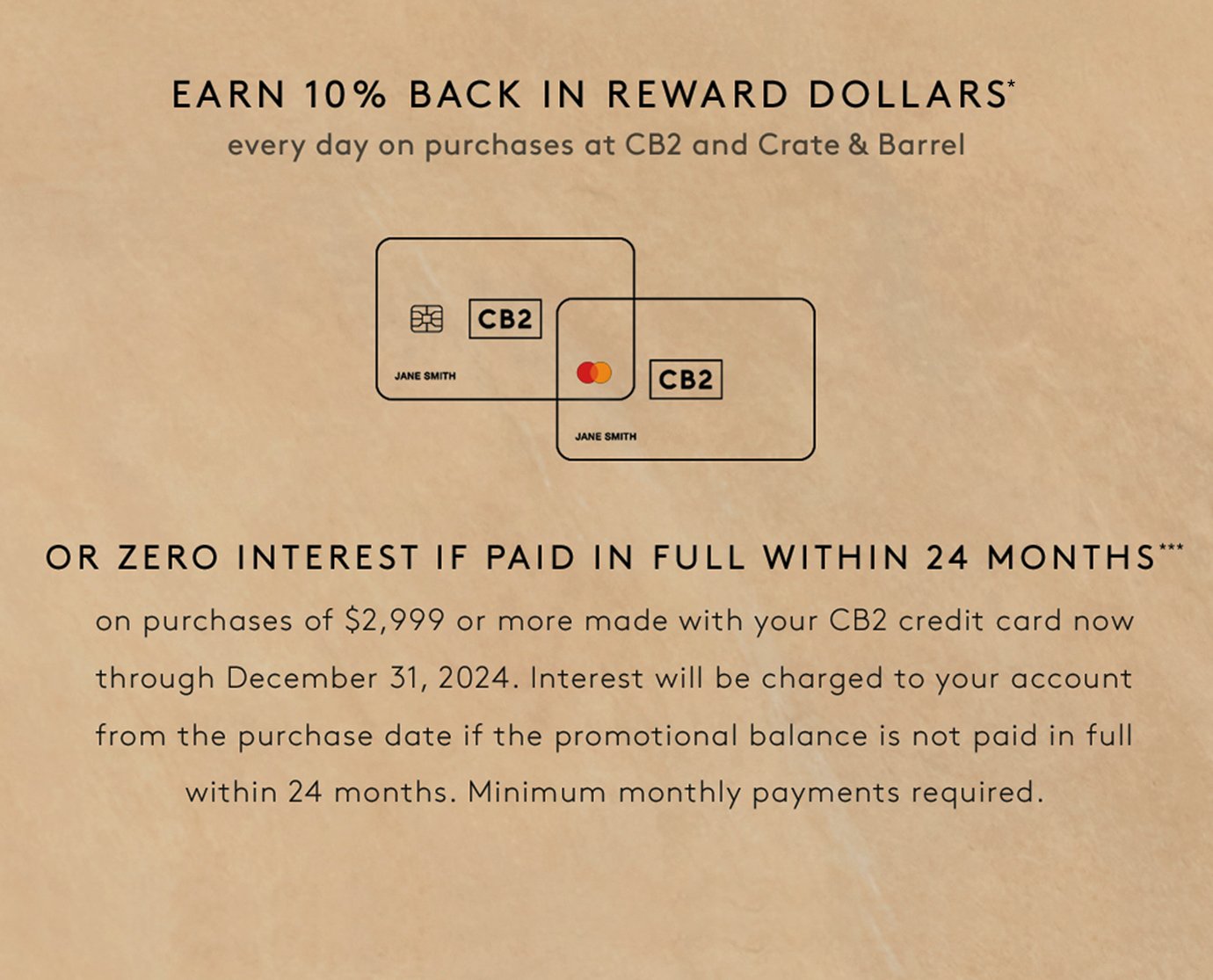 Earn 10% back in Reward Dollars*
