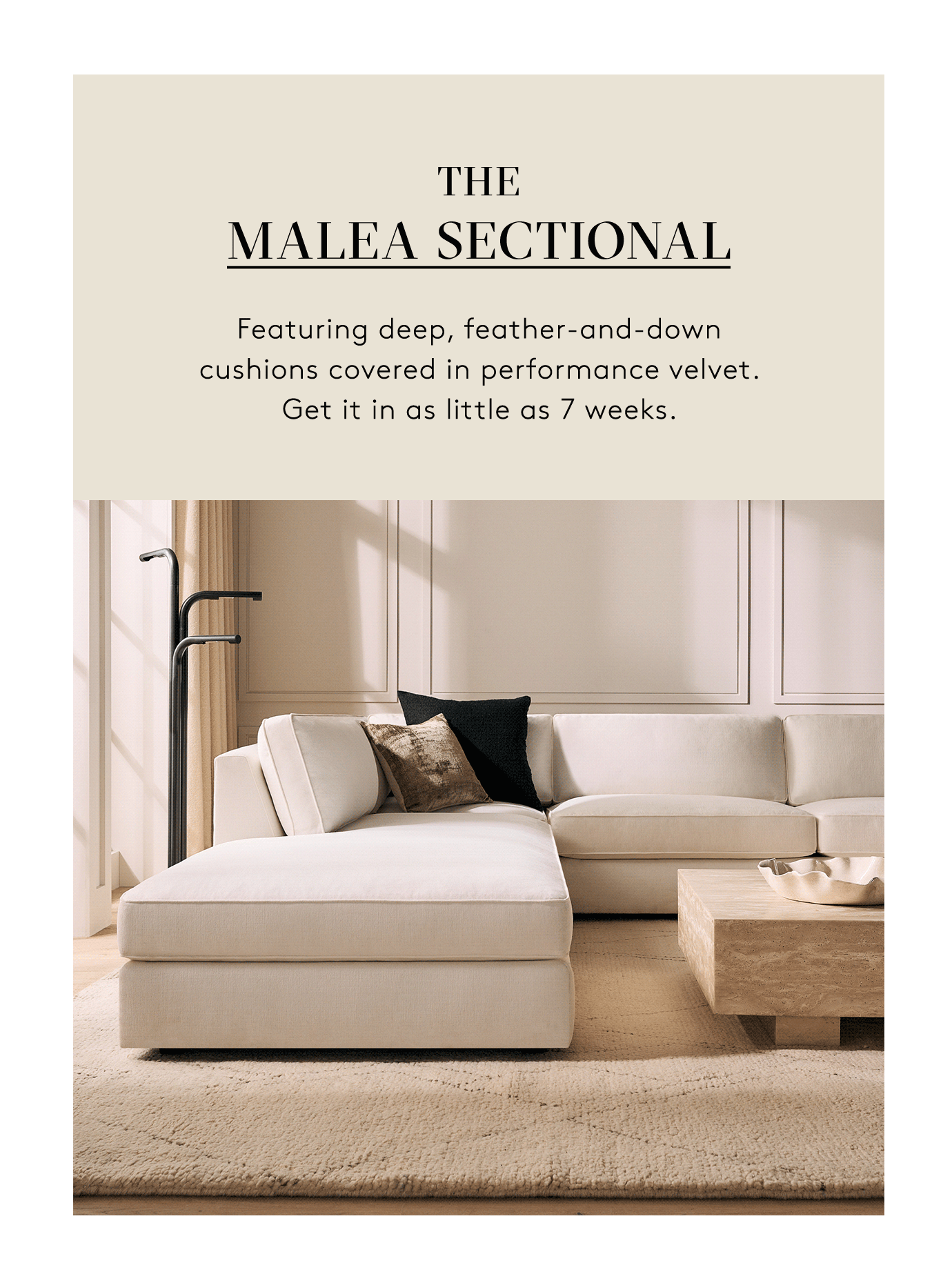 THE MALEA SECTIONAL