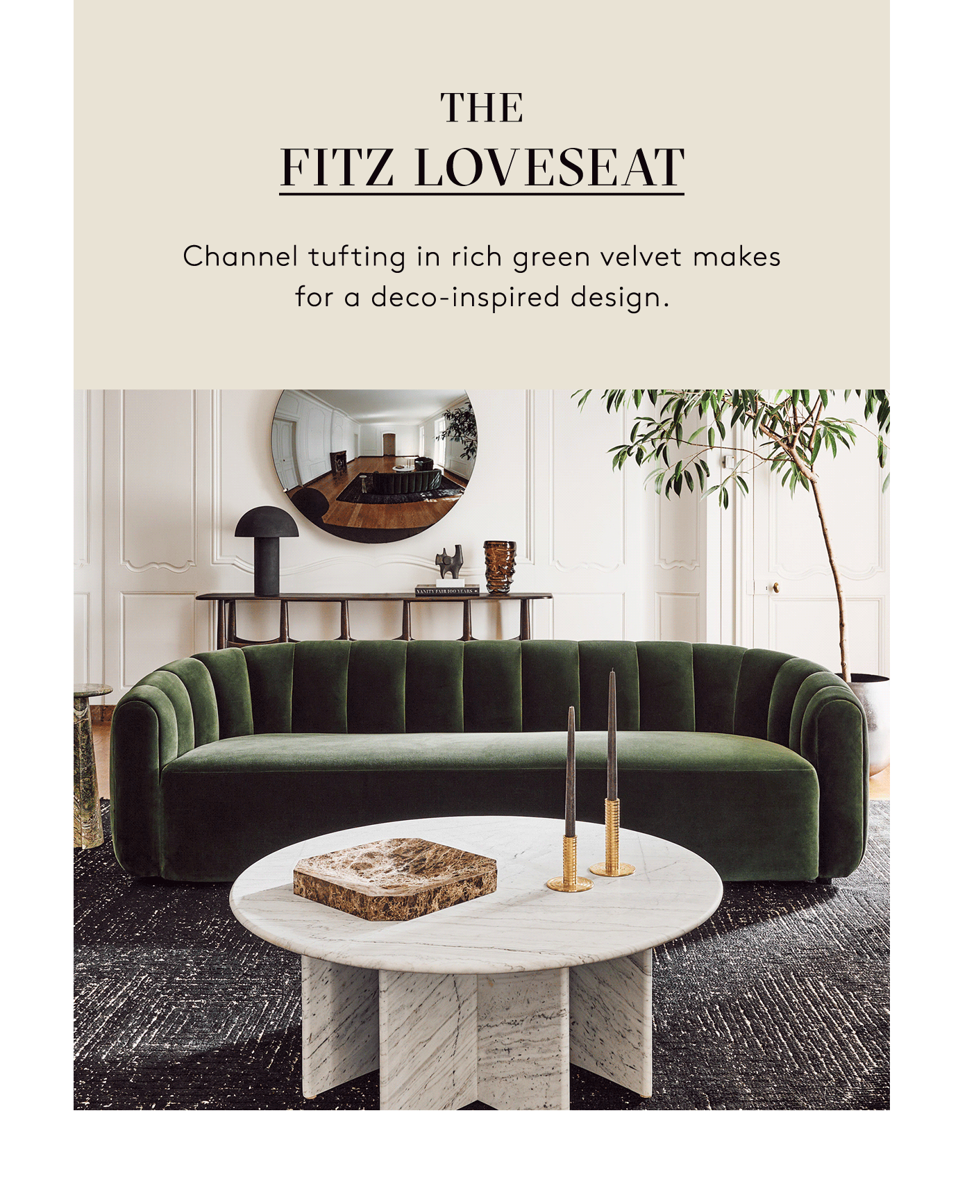 THE FITZ LOVESEAT