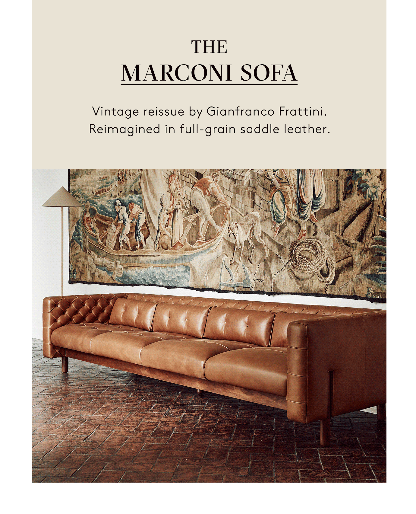 THE MARCONI SOFA