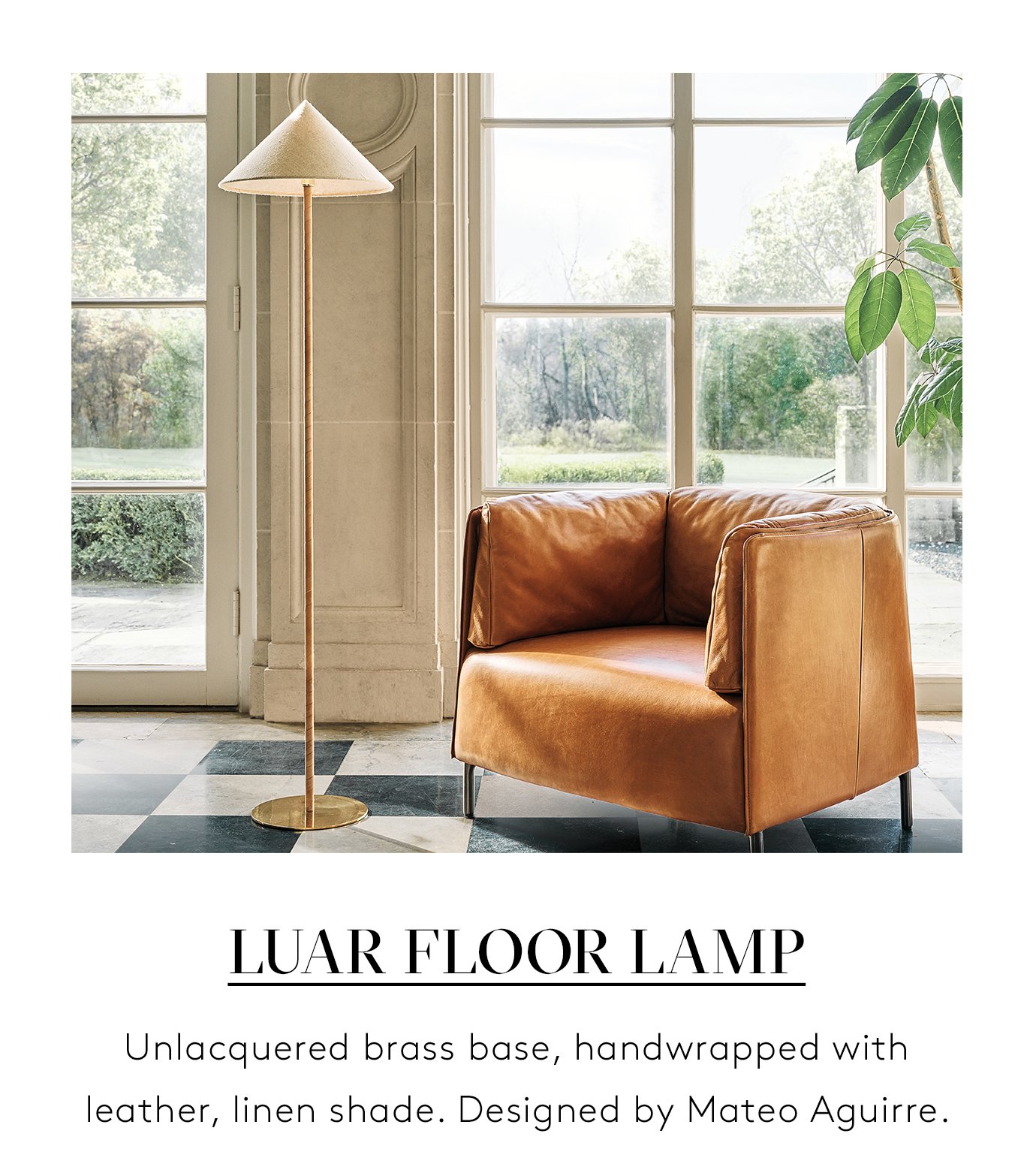 luar floor lamp