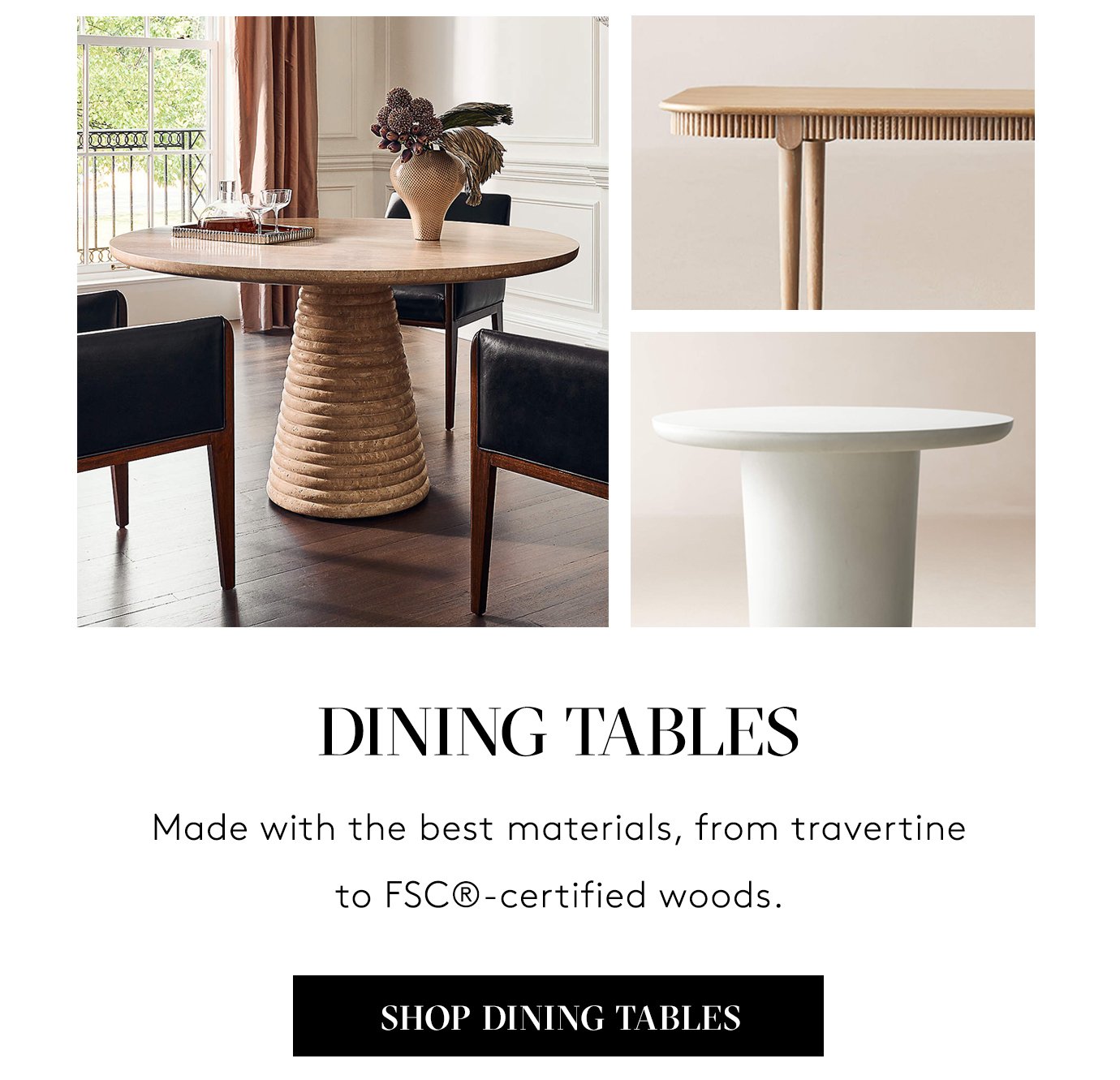 shop dining tables