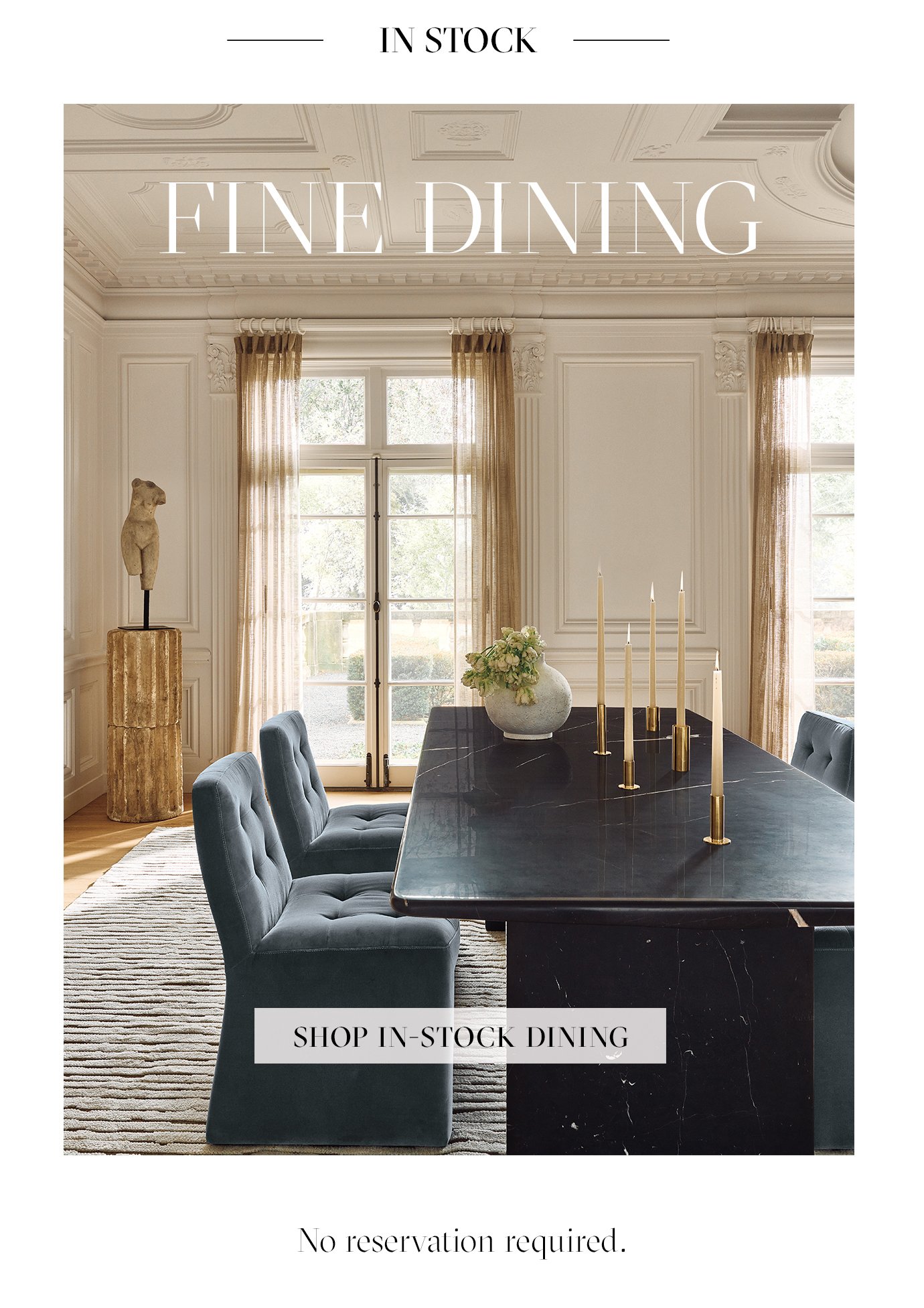 shop in-stock dining