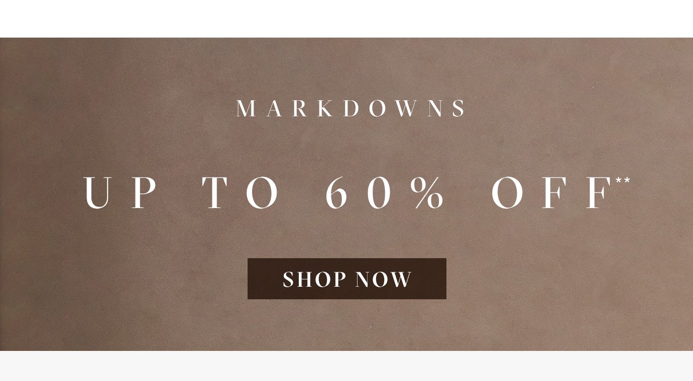 markdowns