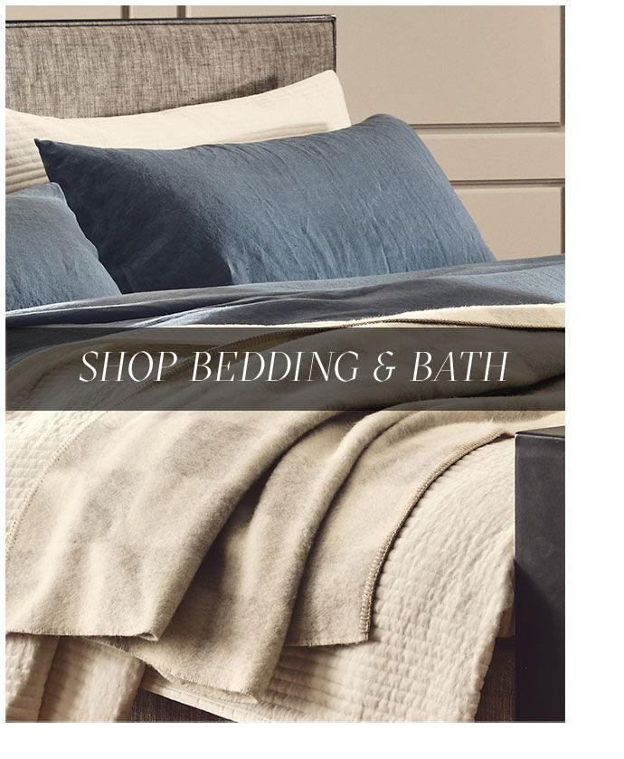 SHOP BEDDING & BATH