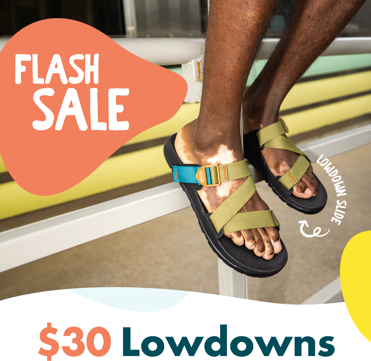FLASH SALE - LOWDOWN SLIDE - \\$30 Lowdowns
