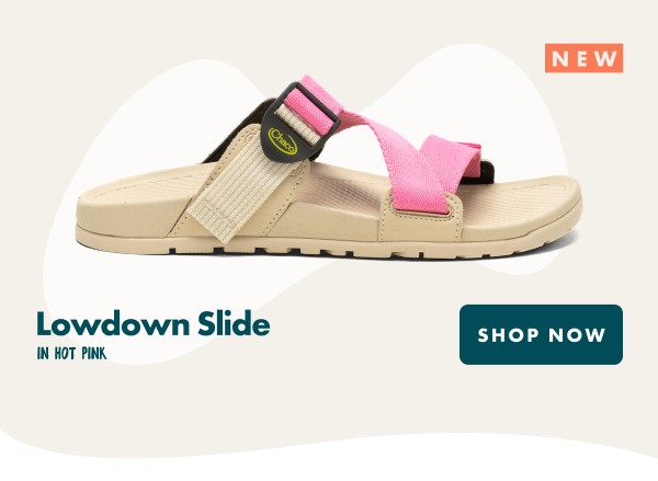 Lowdown Slide in Hot Pink - shop now