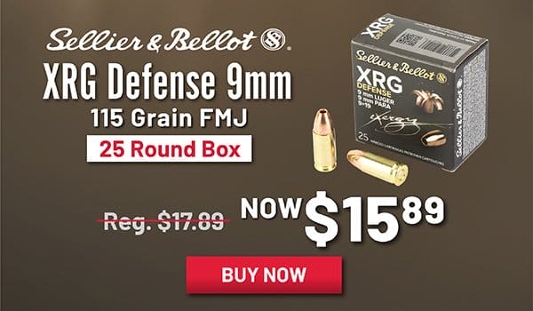 Sellier & Bellot XRG Defense 9mm