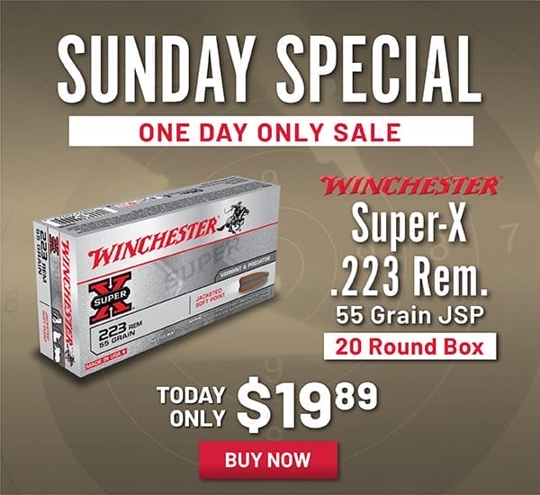 Winchester SuperX .223 Rem. 20 Round Box