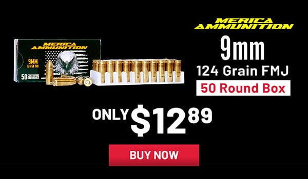 Merica Ammunition 9mm 